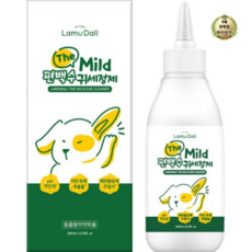  라무달리 강아지 마일드 편백수 귀세정제, 3개, 200ml 