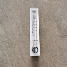 슈가스토어 GASFLOWMETER250M H 끈 조절 밸브 식가스유량계 유리 회전자