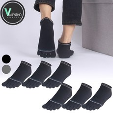 발렌티노크리스티 남자 DT 투웨이 발가락양말 순면 면100 + 드라이텍스 발목 중목 6켤레 렌티노크리스티 남자 DT 투웨이 발가락양말 순면 면100 + 드라이텍스 발목 중목 6켤레