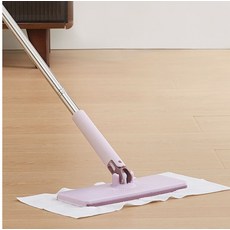 너드마켓 원터치 자동잡기 밀대 대걸레 청소용 부직포 밀대