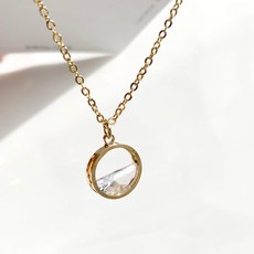 크롬하츠금목걸이