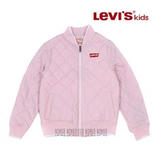 [현대백화점][리바이스키즈] V211JK301-핑크 퀼팅 보머자켓 [LEVIS KIDS]