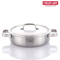 네오플램 베리타 통3중 스텐 전골 냄비 22cm, 상세설명 참조, 없음, 1개, 상세 설명 참조