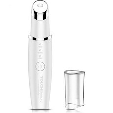 TOUCHBeauty 피지 제거기 디바이스 진동 코 터치뷰티 아이 마사지기 40C 가열식 전기 노화 방지 주름 음파 및 다크 서클 충전식 AG 1980K 흰색용 적색 LED 광