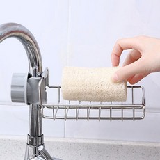 행주 수세미 걸이 선반 건조대 싱크대 거치대 FM673, 1개