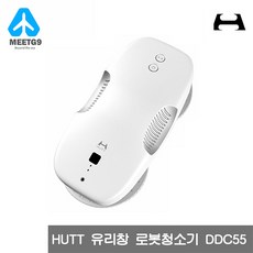 HUTT 유리창 로봇청소기DDC55/건습겸용/스마트 맵핑/무료배송, ddc55+걸레*5세트 - ddc