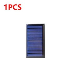소형 미니 태양 전지 패널 0.3W 5V 60mA 3.7V DIY 배터리 충전기, 1개