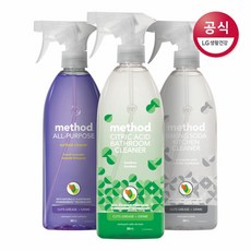 메소드 구연산 배스룸 클리너 용기 500ml x2개 외2종, 2개, 다목적클리너/2) 다목적 클리너 500ml