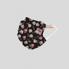 꽃무늬일회용마스크