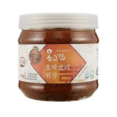 [옹고집] 전통식품 인증 호박보리된장 1kg, 1개