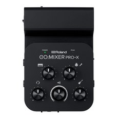 Roland 롤랜드 GO MIXER PRO-X 스마트폰용 휴대용 USB 오디오 믹서