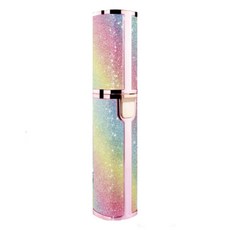 여성용 립스틱 모양 전기 면도기 자동 눈썹 트리밍 아티팩트, Rainbow Battery