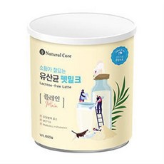 네츄럴코어 유산균 펫밀크 플레인 600g