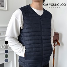 [김영주스포츠] 남성 웰론 나일론 경량 베스트 KMV921