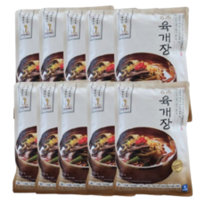 원할머니 명품육개장 600g 10팩 보양식, 10개