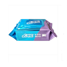 스카트 잘닦이는 세정티슈 80매, 70개