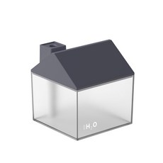 가습기 3 In 1 USB 휴대용 초음파 에어 미스트 250ml 아로마 에센셜 오일 디퓨저 컬러 나이트 램프, Navy