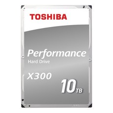 [도시바] TOSHIBA X300 10TB HDWR11A (3.5HDD/ SATA3/ 7200rpm/ 256MB/ PMR), 1