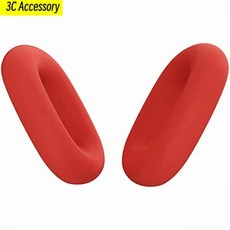 에어팟 맥스 케이스 소프트 투명 이어폰 애플 글리터 실리콘 스크래치 방지 커버 2024, A pair ear caps_6_For Airpods