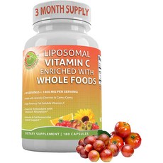 서플먼트스튜디오 리포조말 비타민C 1500mg 180캡슐 x 1통 포스파티딜콜린, 1개, 180정