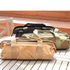 캠핑 단조팩가방 팩가방 공구수납가방 멀티가방, 블랙, 1개
