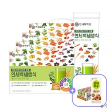 [사은품증정] 연세유업 연세백세생식 100포 (4BOX) & 뼈를생각한 호두아몬드두유 1박스 증정, 생식 100포(4박스), 뼈 호두아몬드 24팩(1박스)