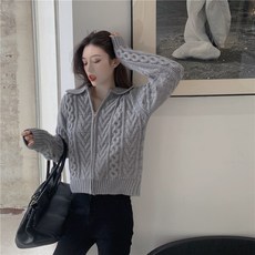 POLO 넥 스웨터 가을 아우터 클래식