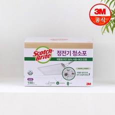[3M] 표준형 재활용 PET 대용량 정전기 청소포 150매, 1개