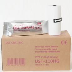 산부인과 한의원 내과 외과 정형외과 치과 의료 병원 의원 초음파 감열지 UST110HG(10롤/BOX)버그네마켓 영상 확인가능[타 제품 보다 안 좋으면 머니 안 받습니다]