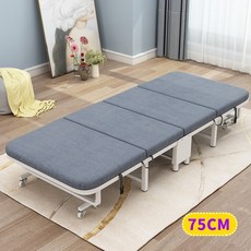야전침대 접이식 침대 사무실 점심 시간 싱글 침대 가정용 네 배 침대 스폰지 소파 에스코트 침대 낮잠, 옵션03