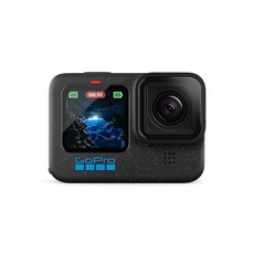 GoPro HERO12 블랙 - 방수 액션 카메라 5.3K60 울트라 HD 비디오 27MP 사진 HDR 1/1.9인치 이미지 센서 라이브 스트리밍 웹캠 안정화, HERO12 Black