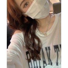 오픈숄더스타일 와이드 루즈핏 플라워 프린팅 이니셜 가오리 소매 레쉬 상의 4899253820