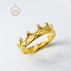 가앤 24k 순금 티아라 반지 여자 3.75g