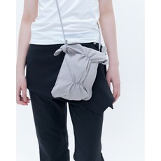 8월 23일 배송 미세키서울 MISEKI SEOUL Shirring mini cross bag GREY MSK252BG03GR 164889, OS, 1개