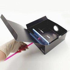 (아이스크림)볼록렌즈를 이용한 간이 프로젝터 만들기 B형 이동식 / 접이식 상자 타입 (1인용/5인용), 1인용