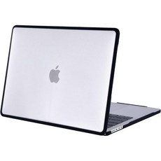 BlueSwan 안티 크래킹 하드 셸 케이스 MacBook Pro 14인치 2024 2021 M3 M2 M1과 호환 지문 방지 소프트 TPU 범퍼 프로스트 클리어, Frosted Clear, MacBook Pro 14 inch Case