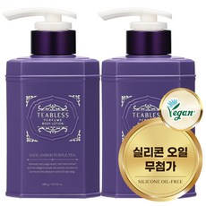 티블레스 퍼플티 퍼퓸 바디로션 플로럴우디향, 480g, 2개