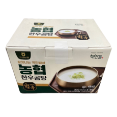 [코스트코] 착한들 고삼농협 한우곰탕 330ML x 8입 아이스박스포장(아이스팩포함) /냉동식품, 8개