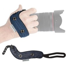 스파이더 홀스터 SpiderPro 카메라 핸드 스트랩 v2스냅 어셈블리 및 옵션 손목 포함 DSLR 미러리스 호환빨간색, Dark Blue - V2, 1개
