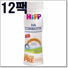 힙 프레 HA 콤바이오틱 액상분유 200ml 12팩 HiPP, 12개