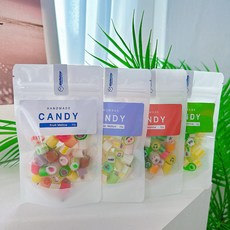 수제사탕 아더멜로우 수제 캔디 4종 파우치 골라담기 50g 100g, 1개, 후르츠멜로우