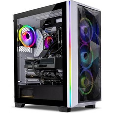 스카이테크 크로노스 게이밍 PC 인텔 i7 12700F 2.1GHz RTX 4060 1TB NVME 16GB DDR4 RAM 3200 600W 골드 PSU Wi-Fi, 12700F | 4060