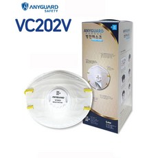 애니가드 VC202V 2급 방진마스크 대용량 200개입 1BOX