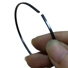 dahgieyq초탄성 니티놀 스트립 니켈 티타늄 메모리 합금 플랫 와이어 사이즈 3mm x 0.5mm 1m, 3mm x 0.5mm x 1m