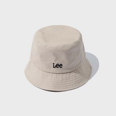 LEE 트위치 로고 버킷햇 베이지 LE2303CA11BE - lee페이퍼니트햇