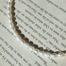 담수진주비즈목걸이