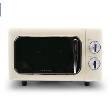 쿠잉 레트로 무회전 전자렌지 다이얼식 20L