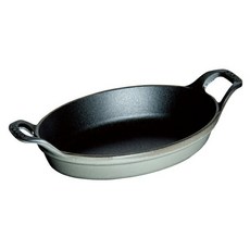 (토우 부산 미니 오벌 디쉬 15cm 40509-545그레이[주방관], 단일옵션, 단일옵션