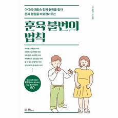 훈육 불변의 법칙 아이의 마음속 진짜 원인을 찾아 문제 행동을 바로잡아주는, 상품명