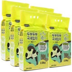 [JHMNN46U_51CM]D17 두부모래 극세입자 2.8kg x6개 녹차, ONECOLOR／FREE, 6개